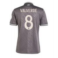 Pánský Fotbalový dres Real Madrid Federico Valverde #8 2024-25 Třetí Krátký Rukáv